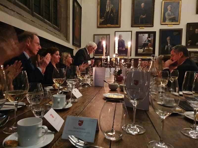 Chancellor's Speech at dinner